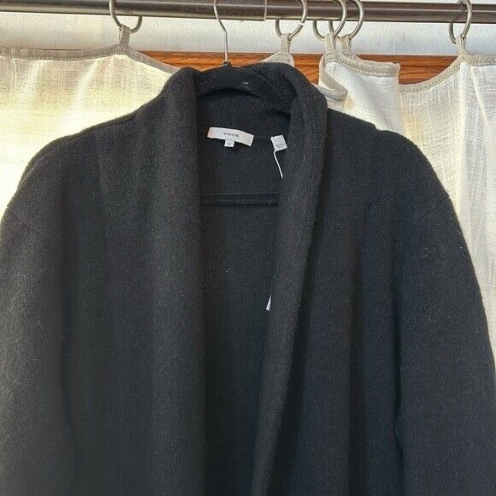 Vince Black Cardigan Sweater - Picture 2 of 4